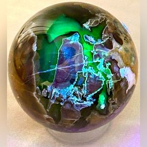 Volcanic Agate Sphere